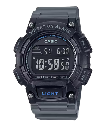 CASIO W-736H-8BV 手錶 灰色 #1