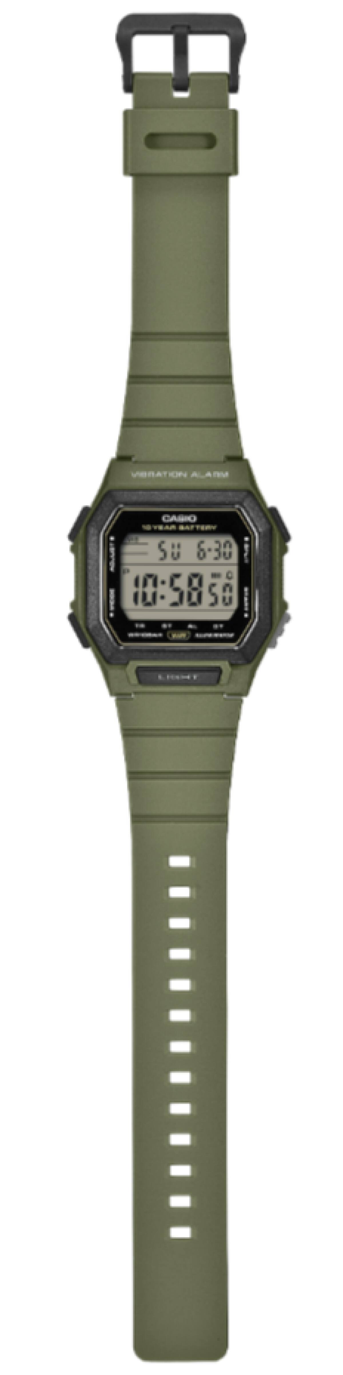 CASIO W-738H-3AV 手錶 黑色 #4