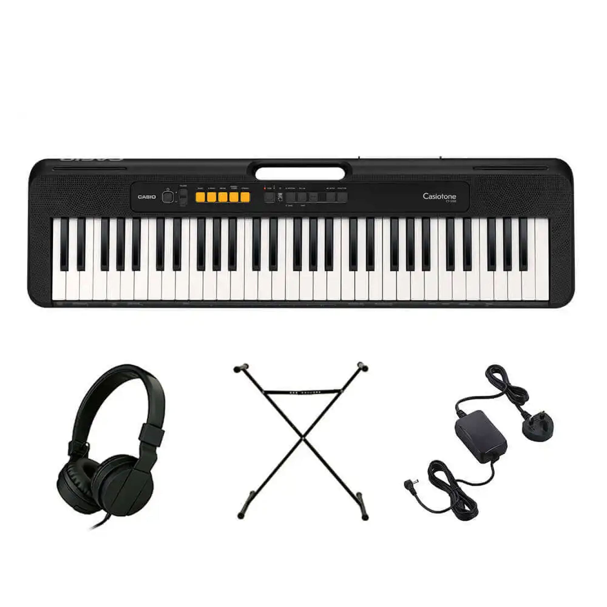 Casio CT-S1BK-76 Casiotone Keyboard Zwart Deluxe Set
