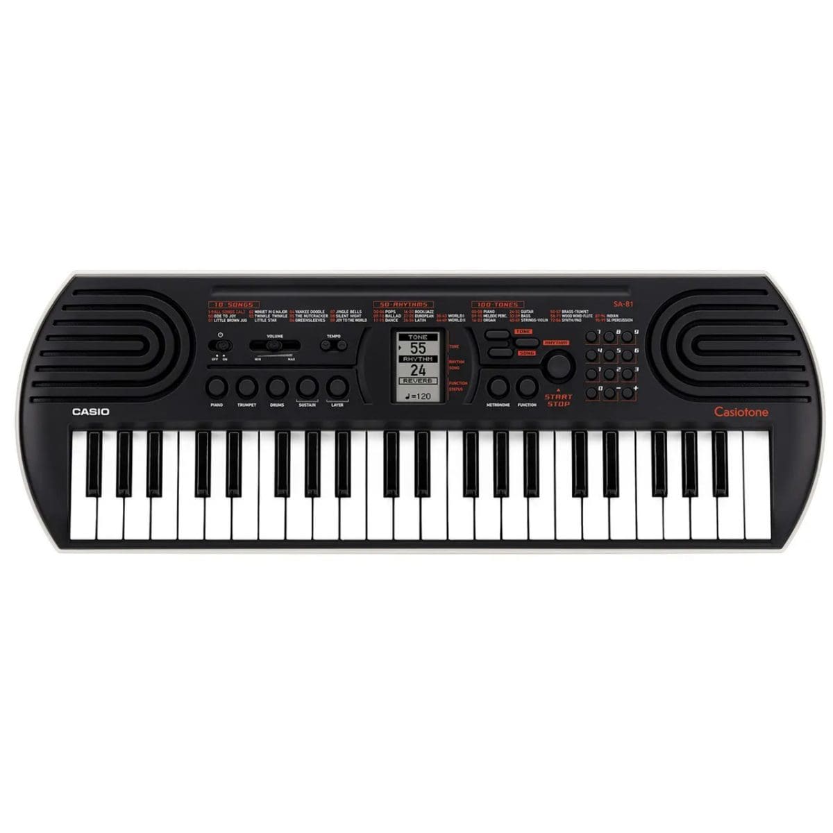 鍵盤楽器 MINI KEYBOARD.sa-76 カシオのミニキーボード「SA-76」は音色いろいろ！ - YouTube