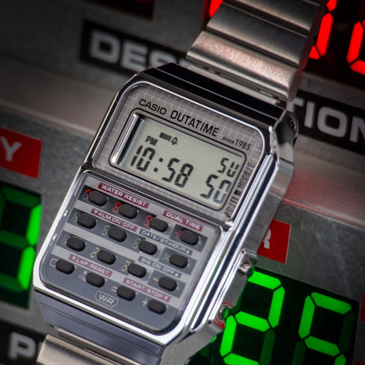 CASIO Back tothe Future CA-500WEBF-1AJR Casio's CA-500WEBF