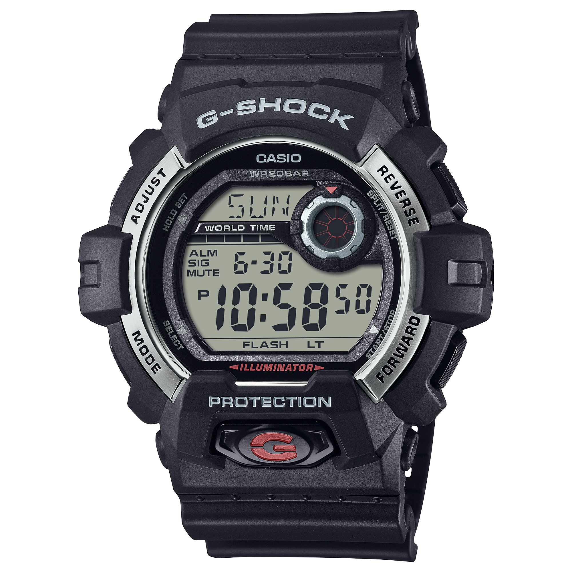 8900 G Shock Large Digital Display Buy Casio GLS-8900-9DR G-Shock