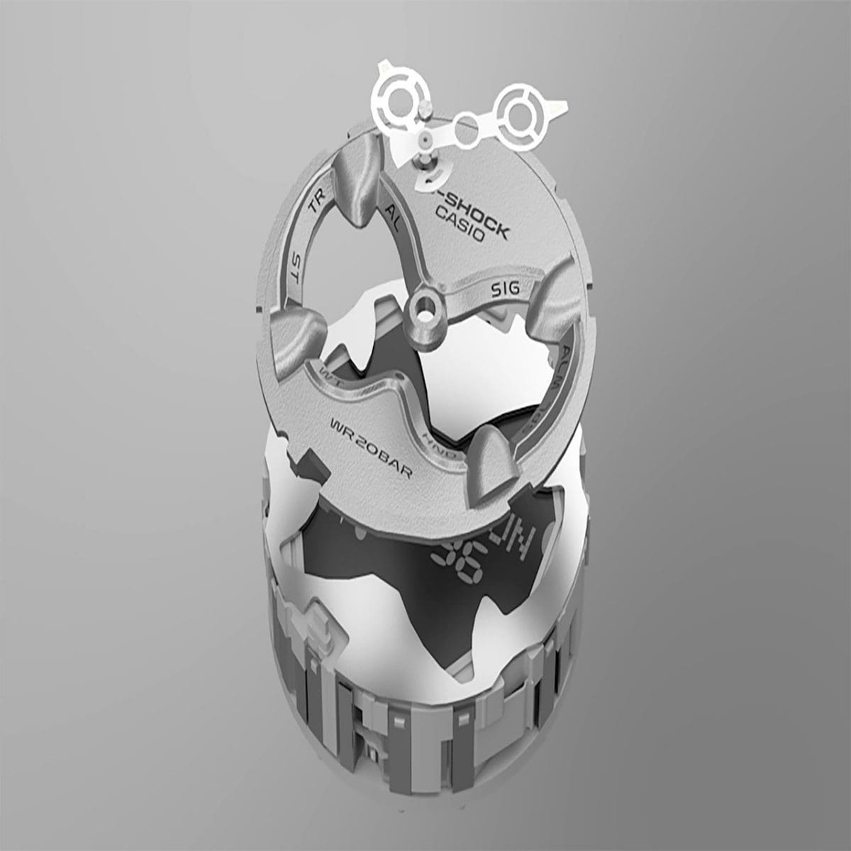 GA-V01A-8A Shock-resistant module featuring Shock Release Hand
