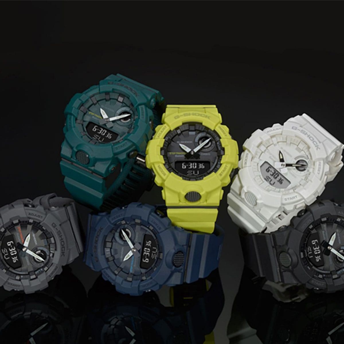 美品　G-SHOCK  GBA-800-1AER  G-SQUAD GBD-800-1 | G-SHOCK G-SQUAD GBD-800 SERIES | CASIO SINGAPORE