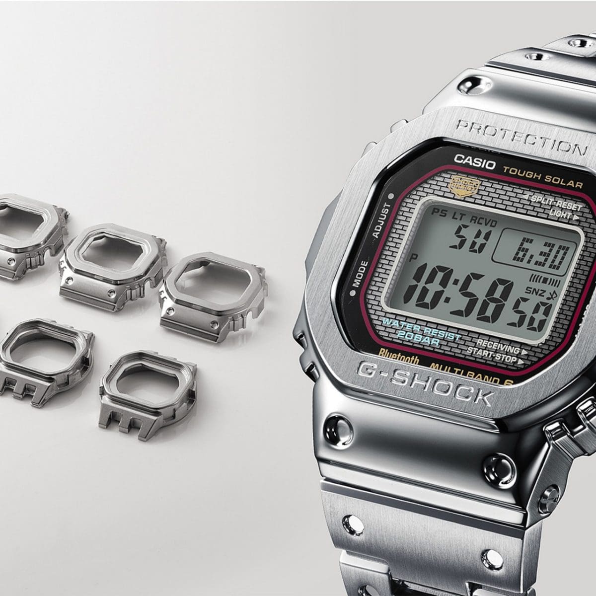 GMW-B5000D-1C Meticulously crafted metal exterior
