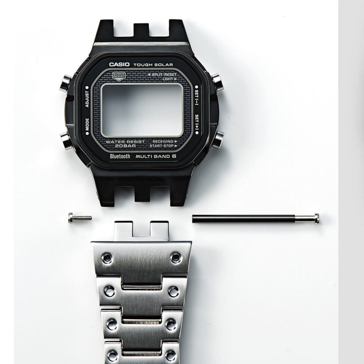 GMW-B5000D-1C Full metal shock-resistant structure: Staying true to origins and constantly innovating * Image shows the GMW-B5000D-1.
