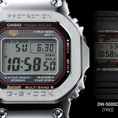 GMW-B5000D-1C A direct descendant of the original G-SHOCK design