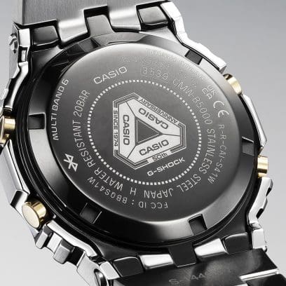 GMW-B5000SS-2 Screw-lock case back engraved with 50th anniversary logo