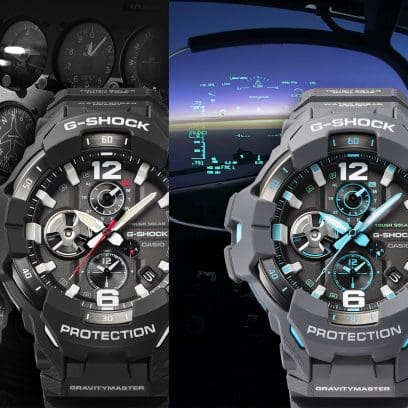 GR-B300-8A2 Coloration evoking the look of a cockpit