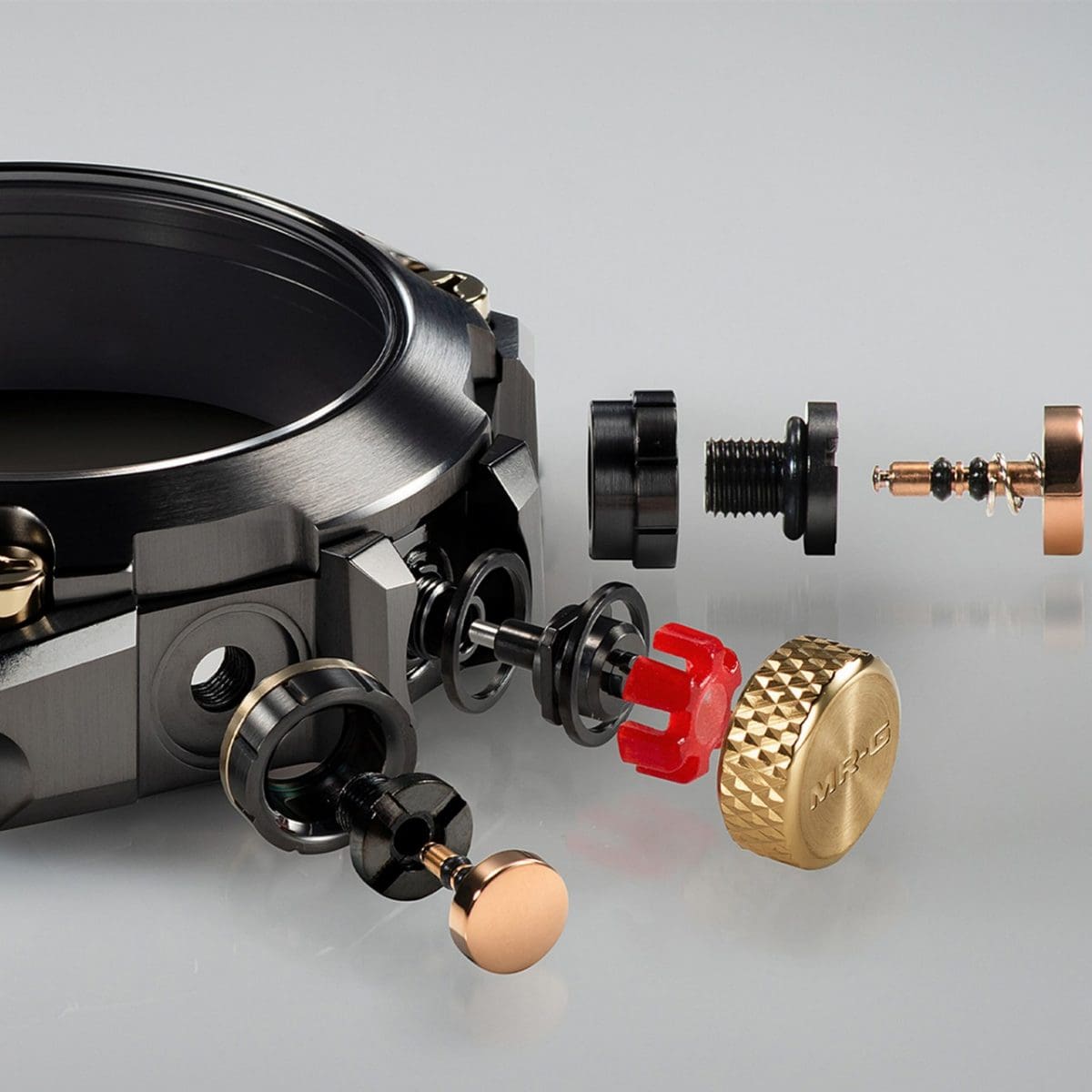 MRG-B2000BG-3A Clad Guard Structure for reliable shock resistance and operability * Image shows the MRG-B2000B-1A4.