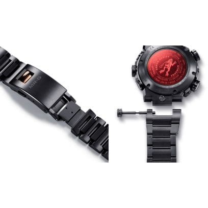 MRG-BF1000B-1A Titanium band designed for textural appeal and fit