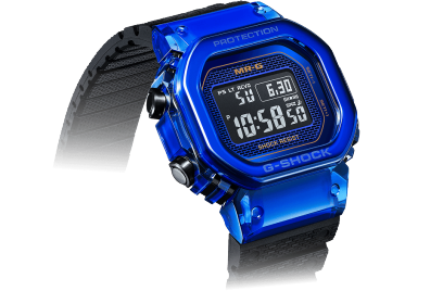 MRG-D5000 Total MR-G refinement, now rendered in sapphire crystal — Introducing the limited-edition MRG-D5000 Blue Sapphire