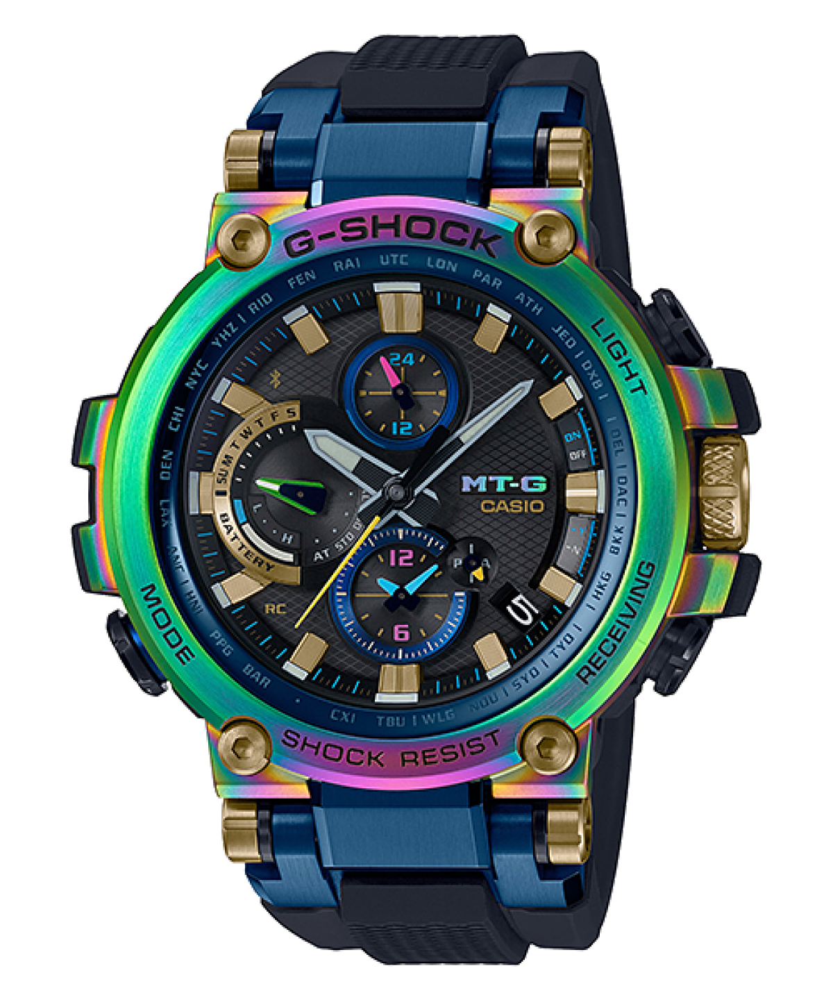 ＣＡＳＩＯ　ＧーＳＨＯＣＫ　ＭＴーＧ　デイト　ＭＴＧーＢ１０００ＲＢー２ＡＪＲ MTG-B1000RB-2AER | CASIO