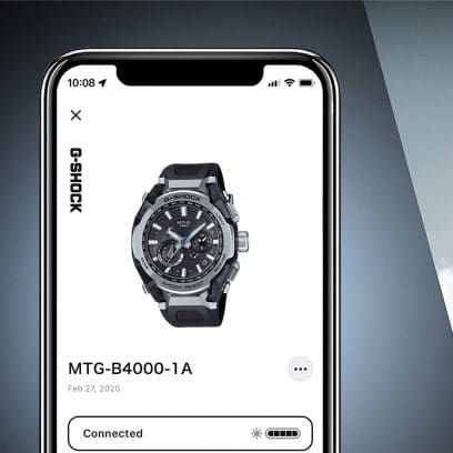 MTG-B4000-1A Solar-powered timekeeping with Bluetooth® and radio control for enhanced accuracy and reliability