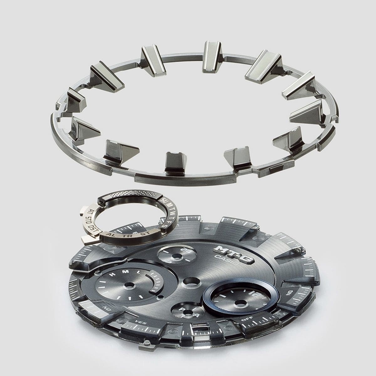 MTG-B4000B-1A2 Multi-layer dial projecting sophisticated refinement