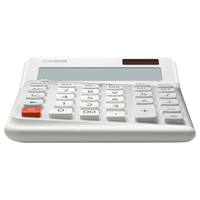 Basic & Desktop DE-12E-WE Ergonomic Desktop Calculator Calculators  #3