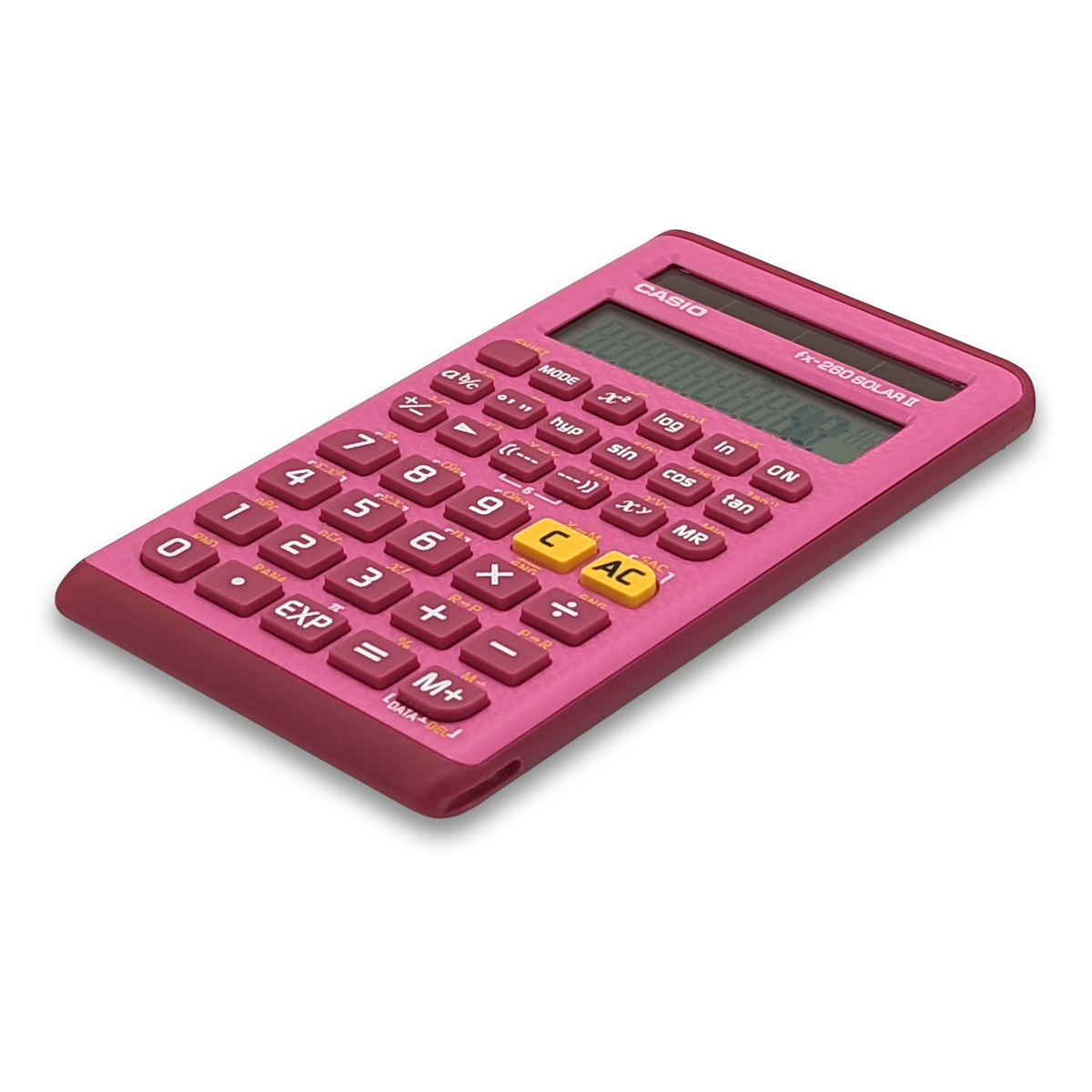 Scientific & Fraction fx-260 SOLAR II Pink Edition Calculators #3