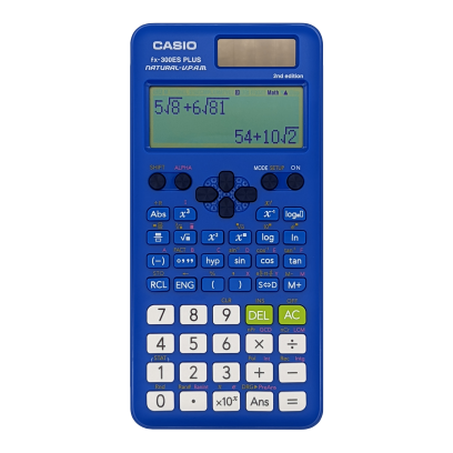 Scientific & Fraction fx-300ES PLUS 2nd Edition Blue Calculators #8