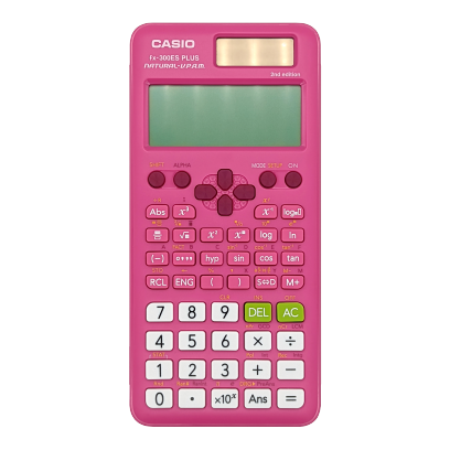 Scientific & Fraction fx-300ES PLUS 2nd Edition Pink Calculators #7