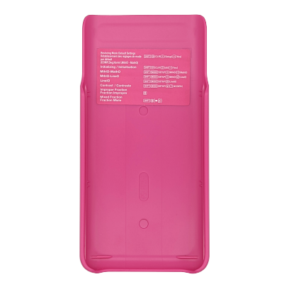 Scientific & Fraction fx-300ES PLUS 2nd Edition Pink Calculators #4