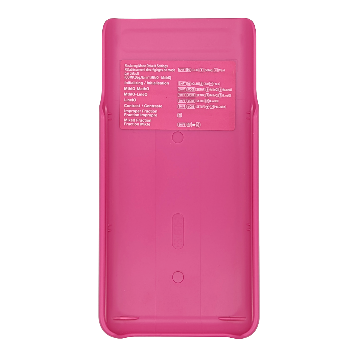 Scientific & Fraction fx-300ES PLUS 2nd Edition Pink Calculators #4