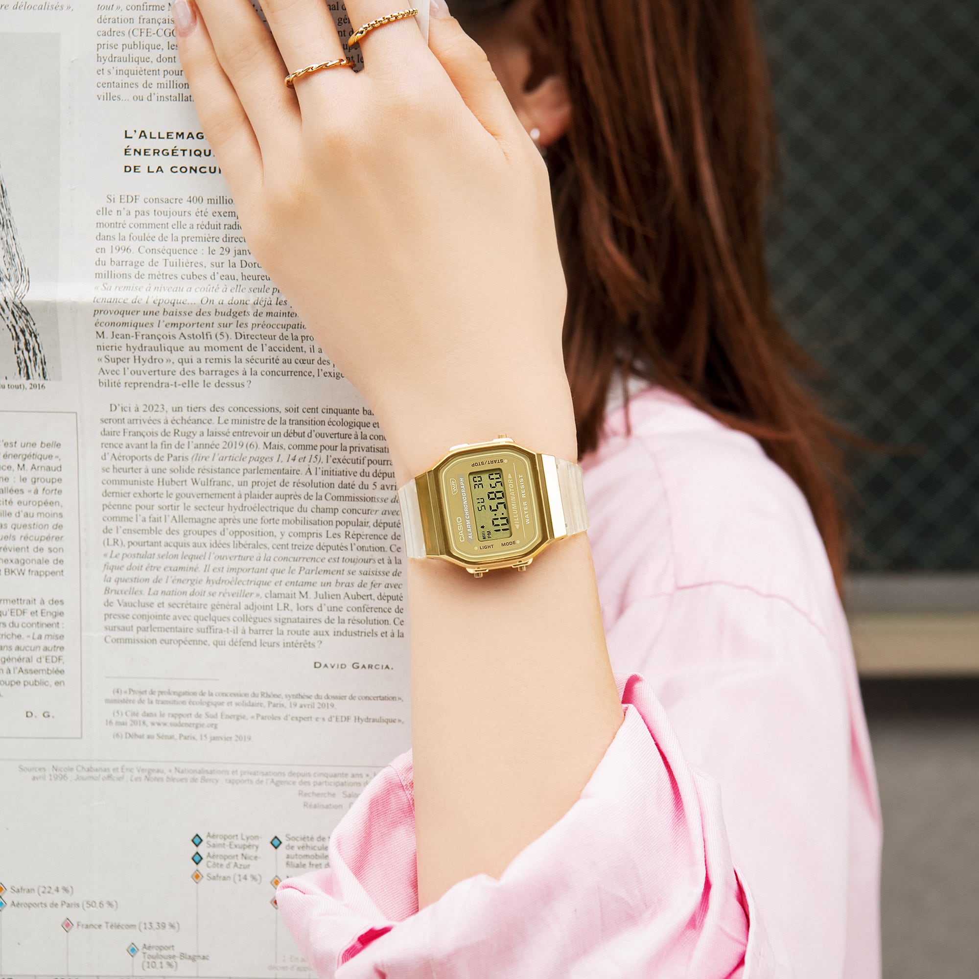 A168XESG-9AVT | CASIO VINTAGE Gold | CASIO