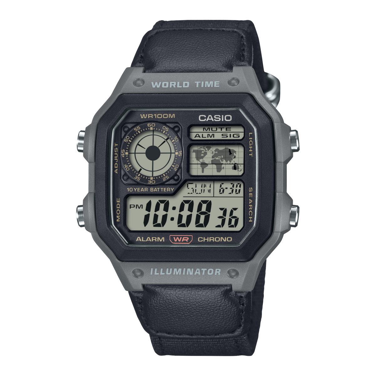 Casio AE1200 World Time Watch CASIO
