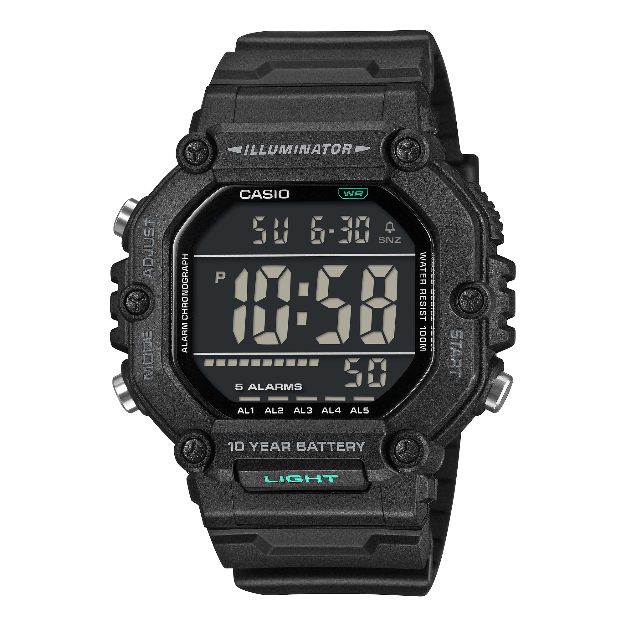 AE1600HX-1BV | Digital Black | CASIO