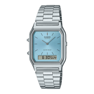 AQ230A-7AVT | Vintage Silver Watch | Casio AQ230 Series | Casio