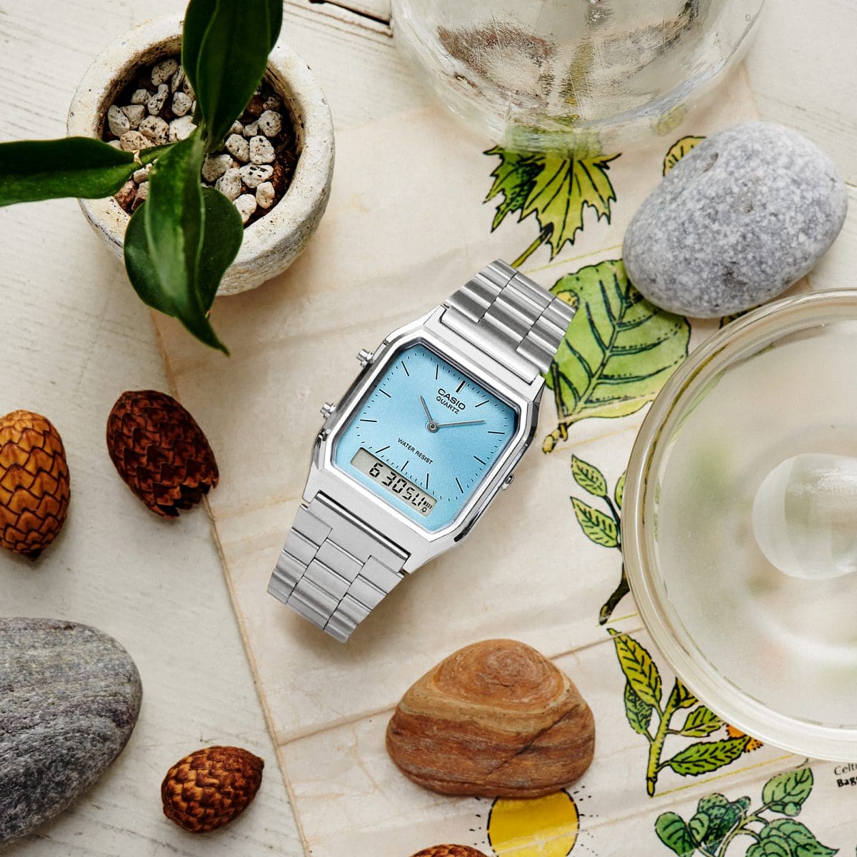 AQ-230A-2A1MQY | CASIO VINTAGE Silver | CASIO