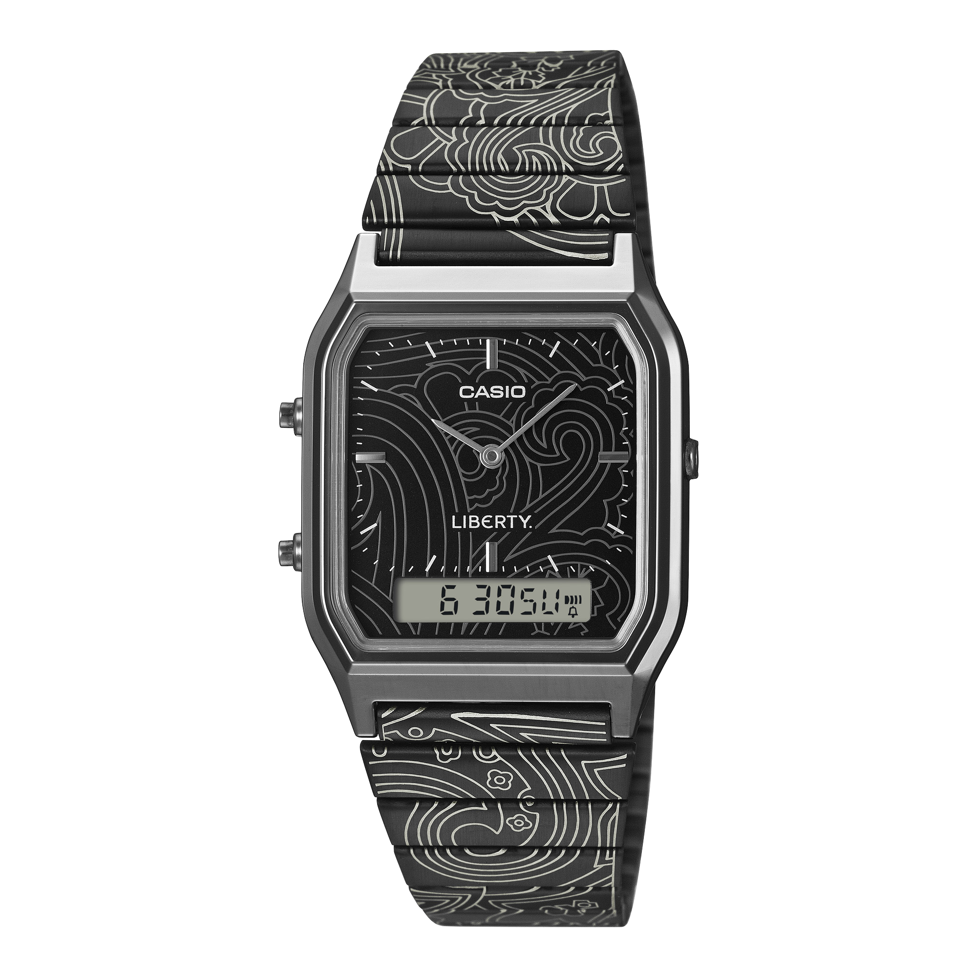 ま*き様 CASIO LIBERTYコラボ AQ-230 チープカシオ 限定 ア AQ230EBLT-1A | CASIO VINTAGE Gray | CASIO