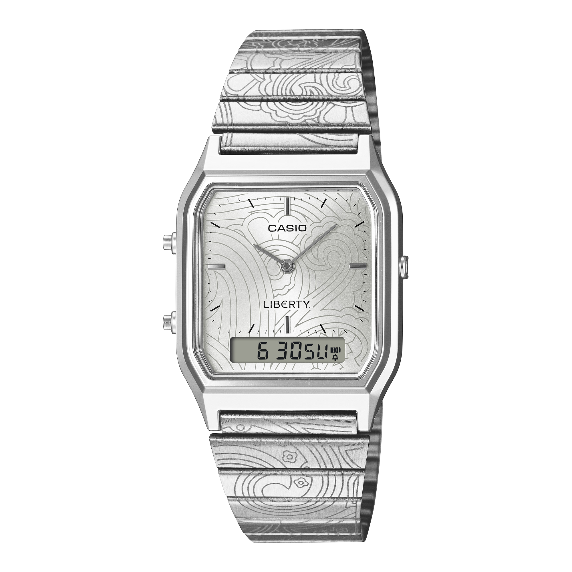CASIO LIBERTYコラボレーションモデル AQ-230ELT-7AJR AQ230ELT-7A | CASIO VINTAGE Silver | CASIO