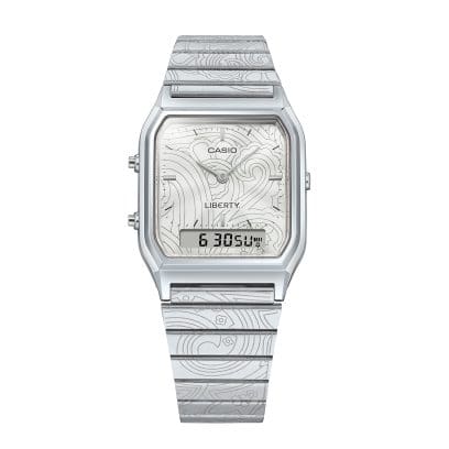 CASIO LIBERTYコラボレーションモデル AQ-230ELT-7AJR AQ230ELT-7A | CASIO VINTAGE Silver | CASIO
