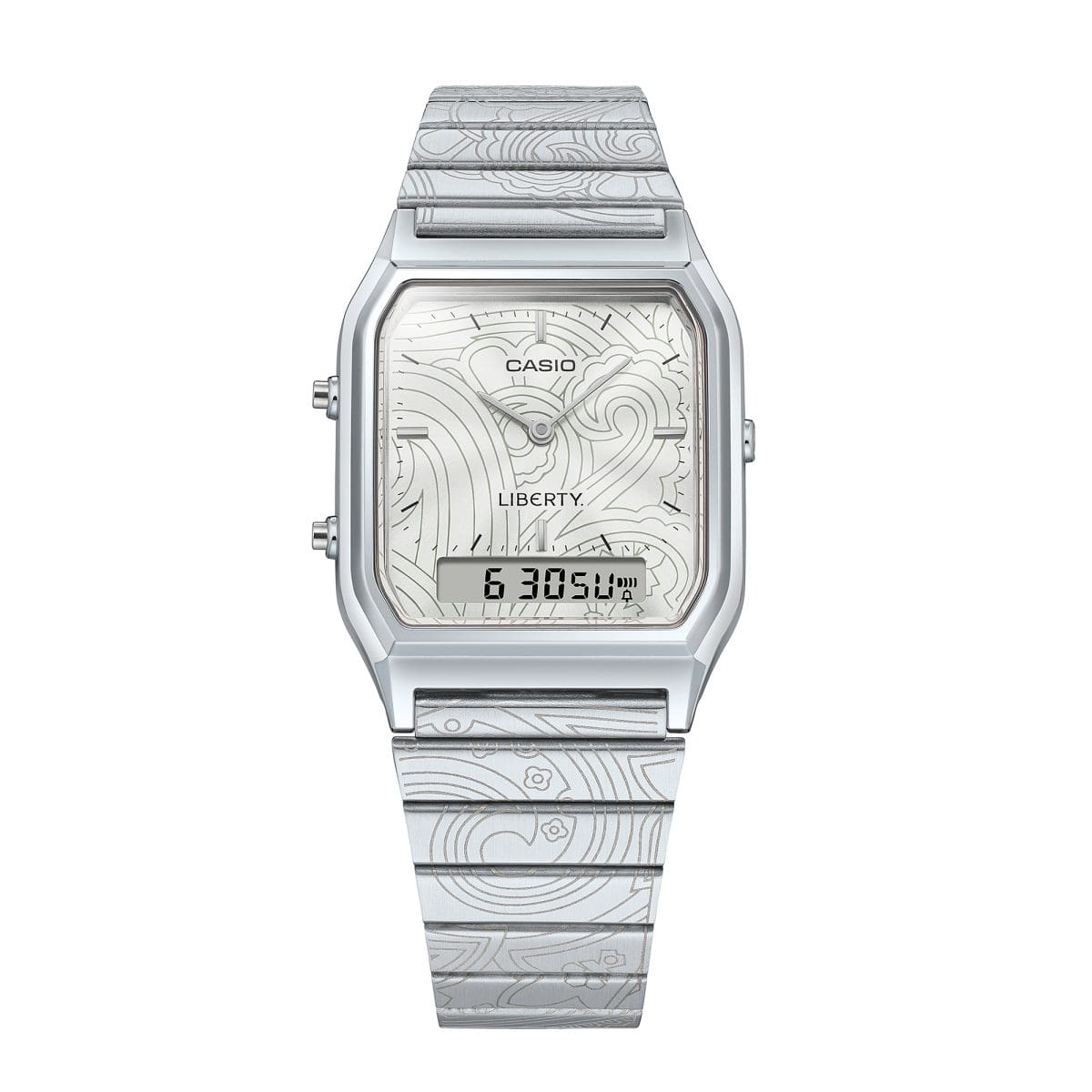 CASIO LIBERTY デジタル腕時計 AQ230ELT-7A | CASIO VINTAGE Silver | CASIO