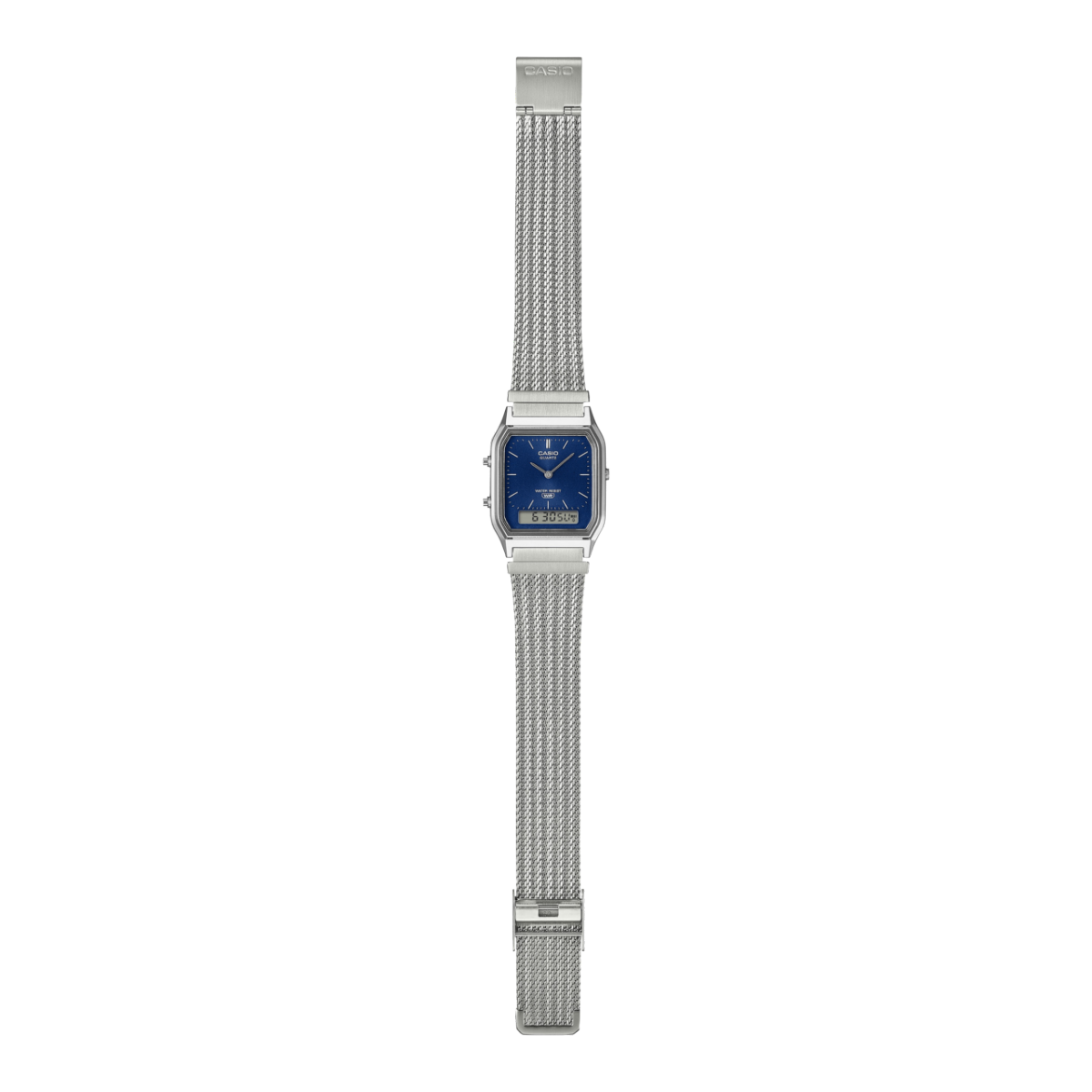 AQ230EM-2A | Blue Casio AQ230 Watch with Mesh Band | CASIO