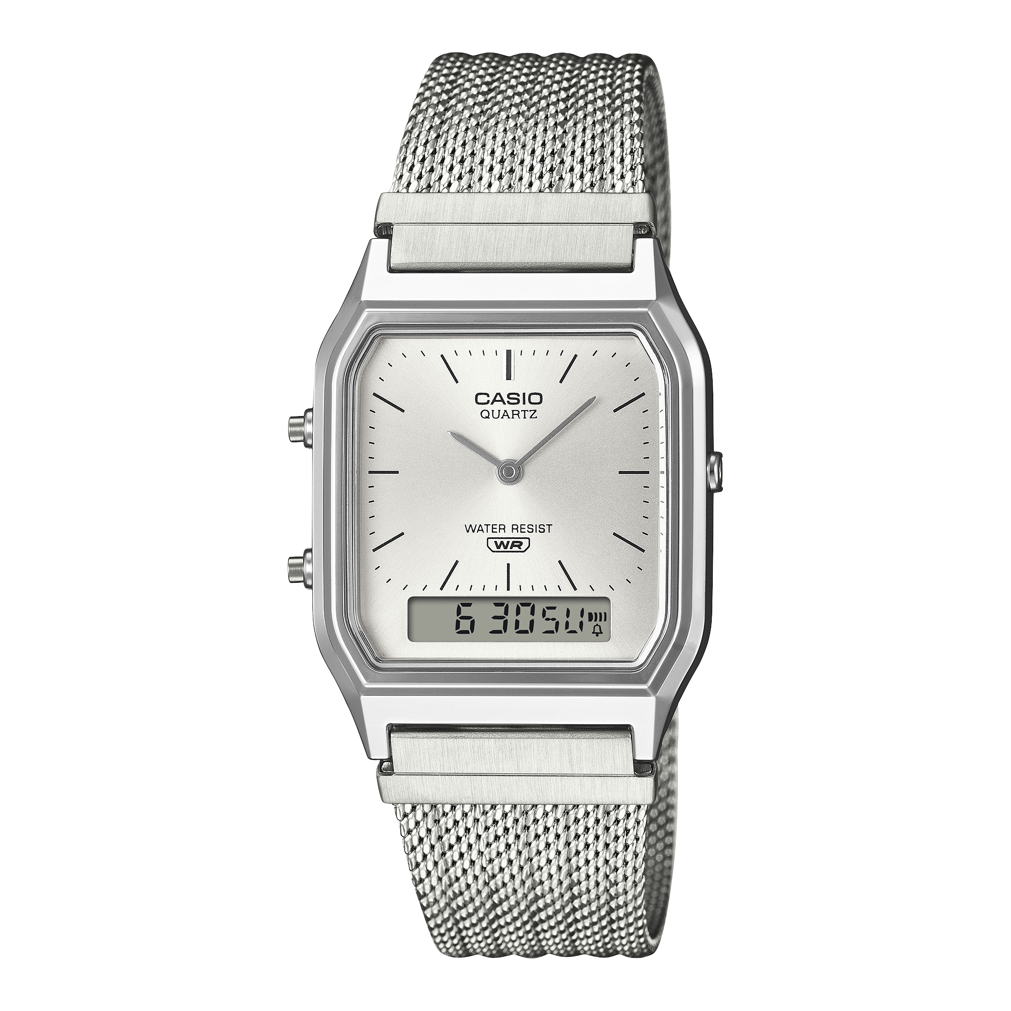 時計 CASIO AQ-230EM-7AJF AQ230EM-7A | CASIO VINTAGE Silver | CASIO