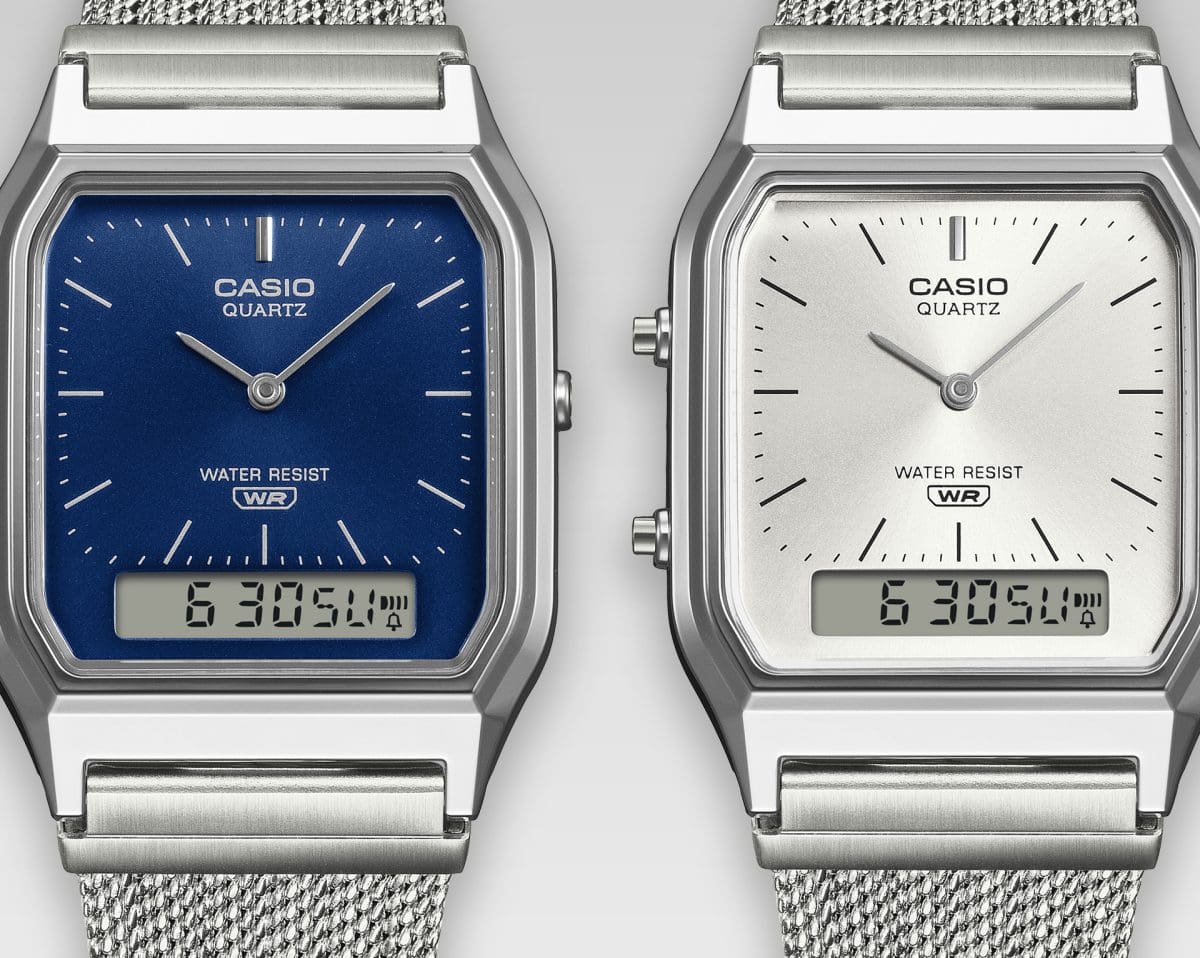 時計 CASIO AQ-230EM-7AJF AQ230EM-7A | CASIO VINTAGE Silver | CASIO