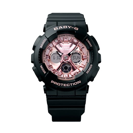 BA130-1A4 | BABY-G ANALOG DIGITAL Black | CASIO
