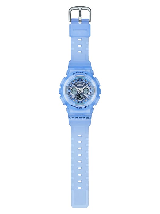 値下げ 美品 希少 限定モデル CASIO Baby-G BA-130CV BA130CV-2A | G-SHOCK Light Blue Watch | Translucent Watch | CASIO