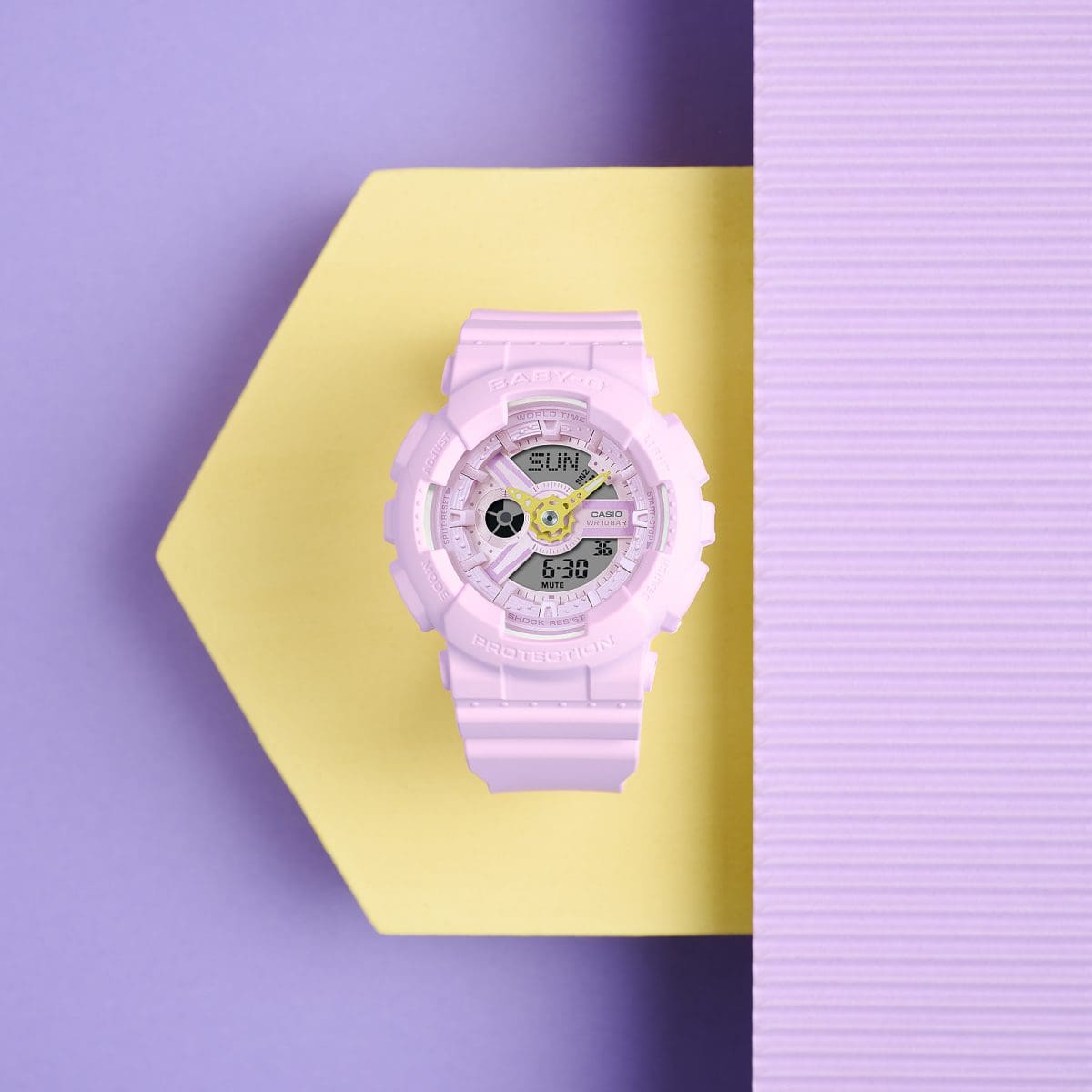 BA110AH-6A | BABY-G ANALOG DIGITAL Purple | CASIO