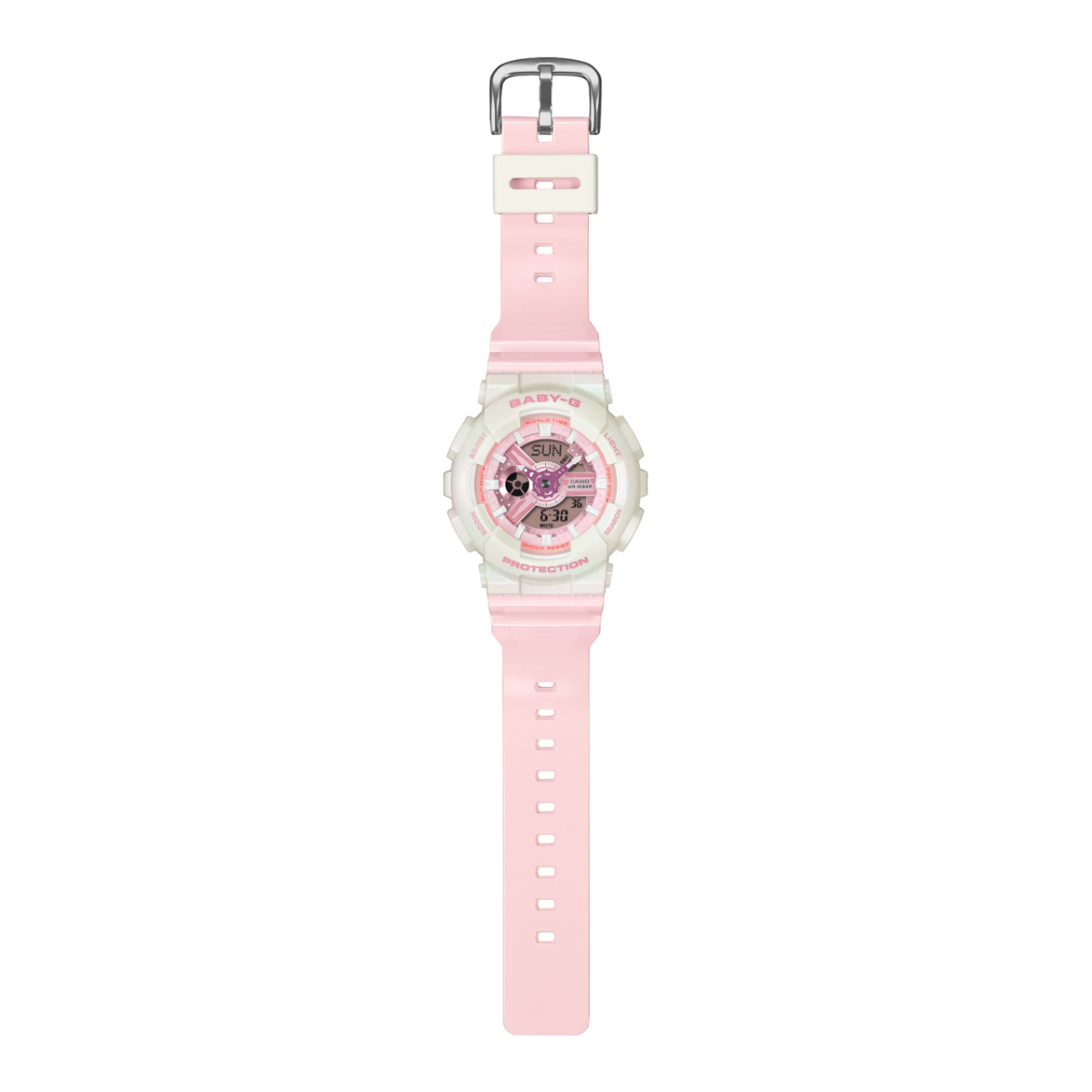 BA110PD-4A | BABY-G ANALOG DIGITAL White | CASIO
