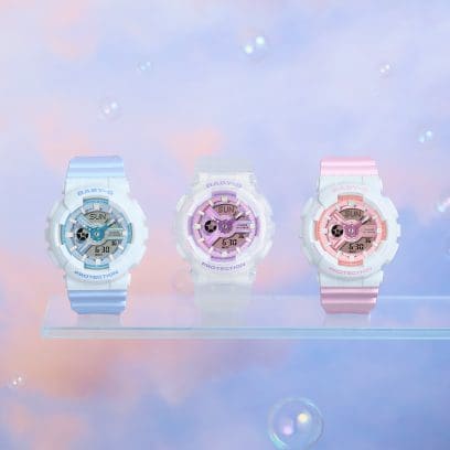 BA110PS-7A | BABY-G ANALOG DIGITAL White | CASIO