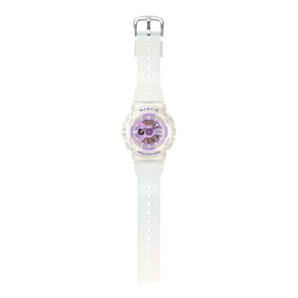 BA110PS-7A | BABY-G ANALOG DIGITAL White | CASIO