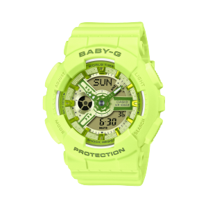 BA110AH-9A | BABY-G ANALOG DIGITAL Yellow | CASIO