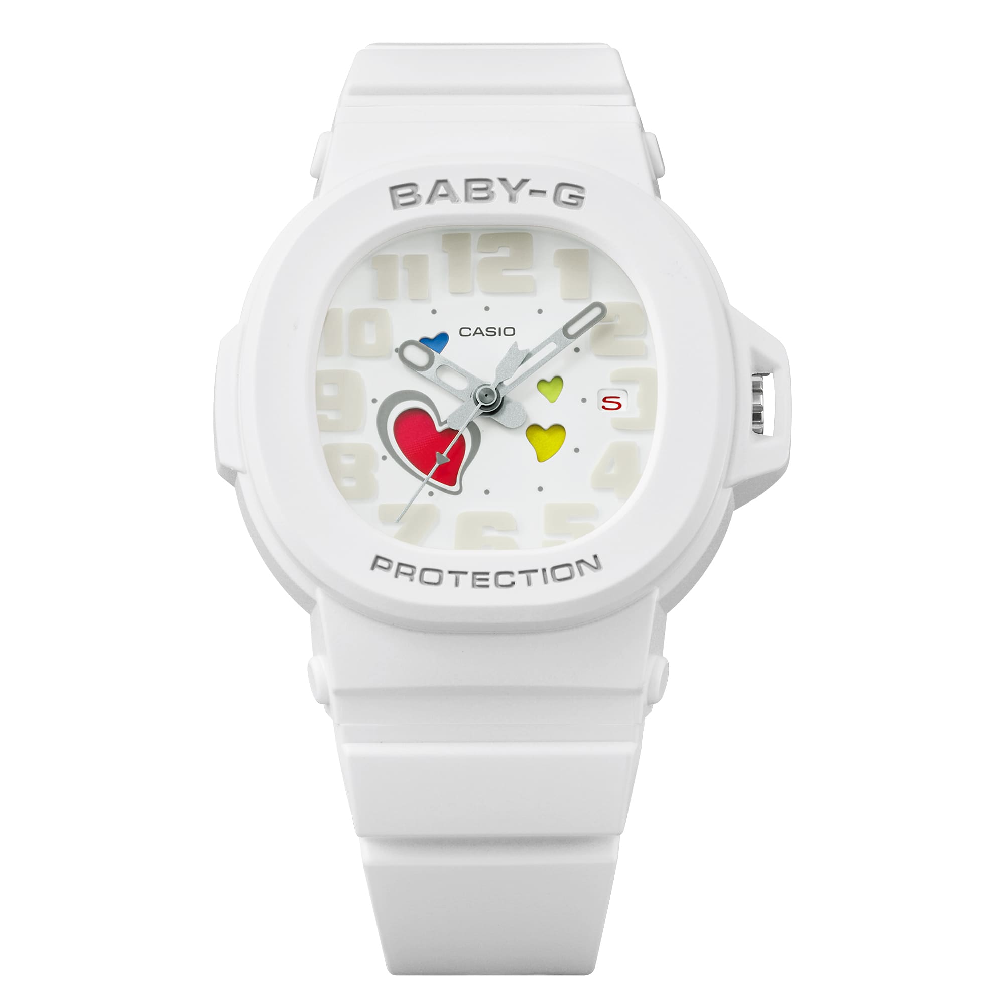 BGA10-7A | BABY-G Women's White Watch with Analog Dial | CASIO