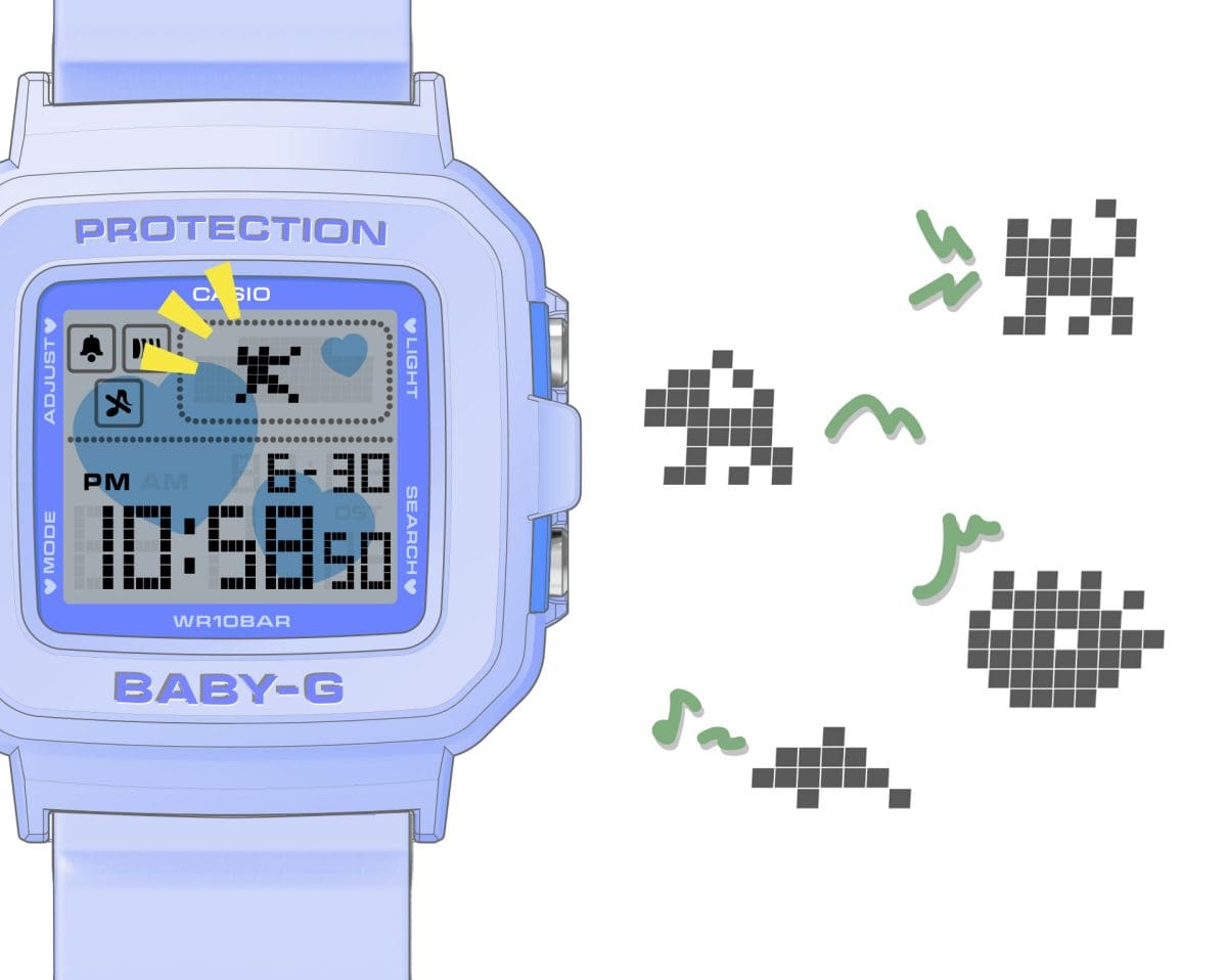 CASIO Baby-G デジタル腕時計 BGD10KH-9 | BABY-G DIGITAL Yellow | CASIO