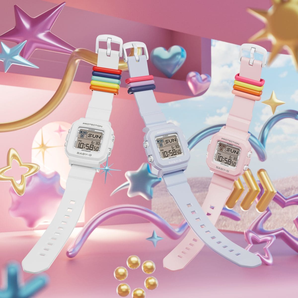 BGD10L-4 | BABY-G DIGITAL Pink | CASIO