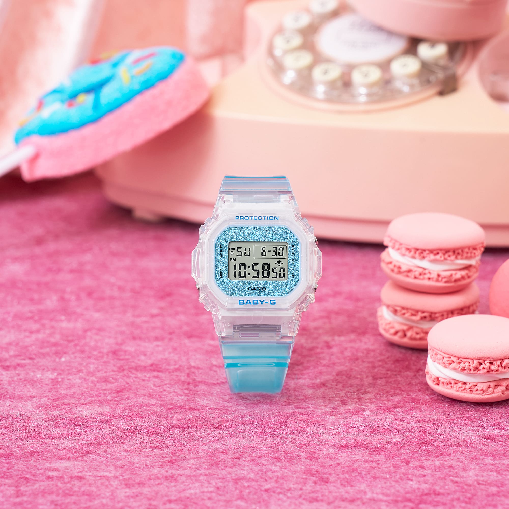 BGD565GC-2 | BABY-G DIGITAL Transparent color | CASIO