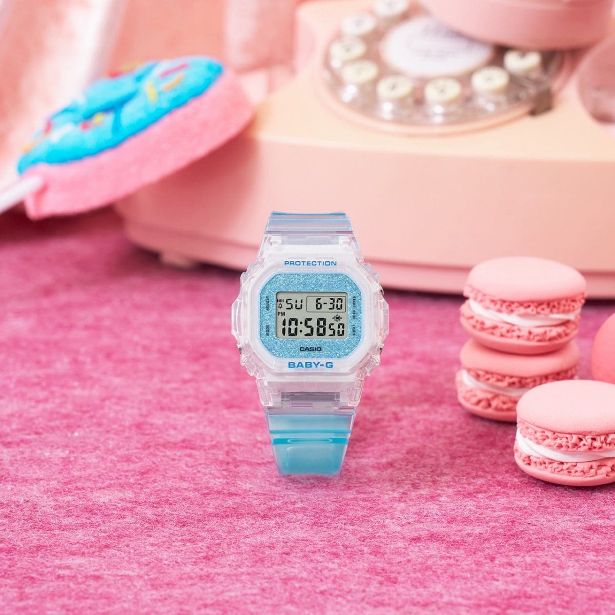 BGD565GC-2 | BABY-G DIGITAL Transparent color | CASIO