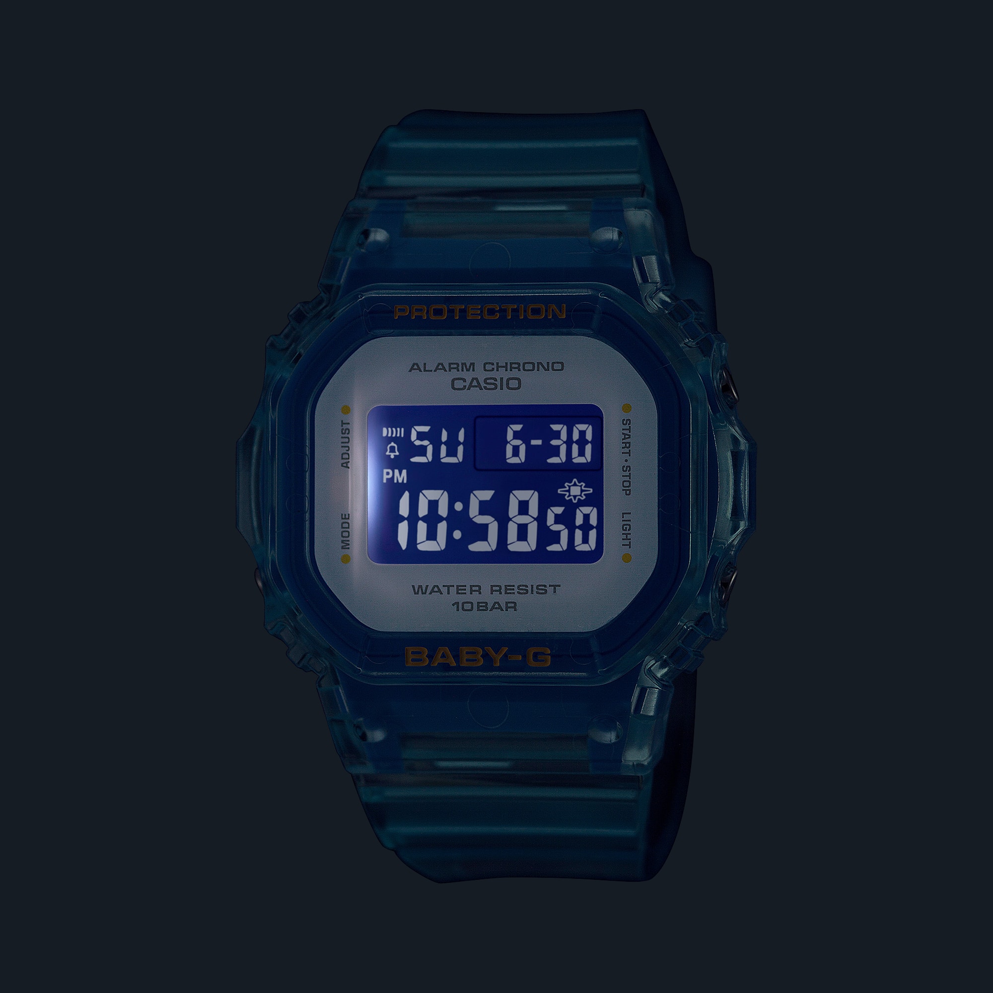 BGD565SJ-2 | BABY-G DIGITAL Blue, Light blue | CASIO